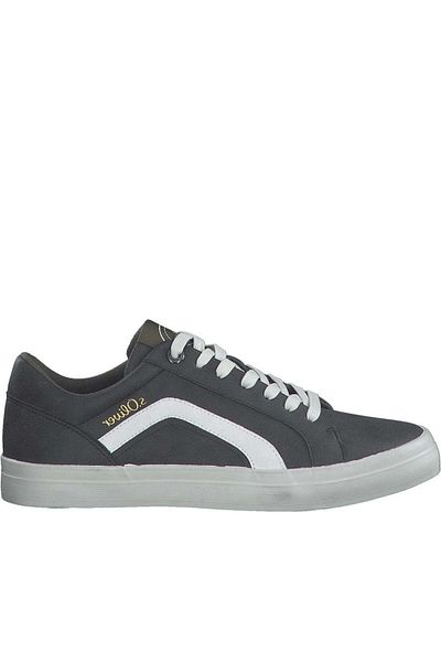 s.Oliver Grey Trainers Mens Shoes
