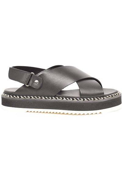 AGL Black Sandals Womens Shoes