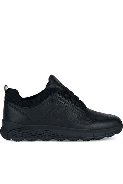 Geox Black Trainers Mens Shoes