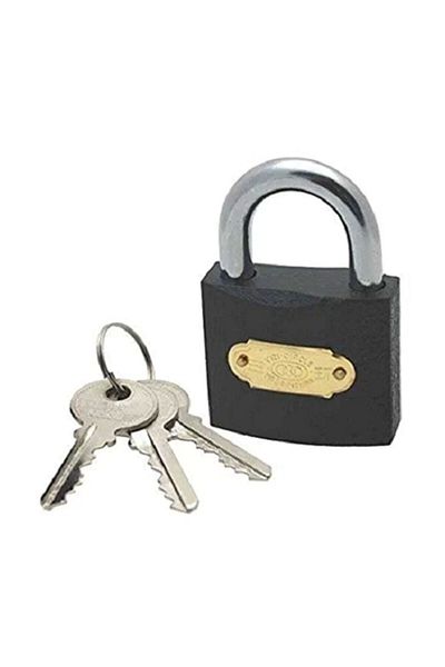 ÇERÇİCİ Gray Padlock 25 mm