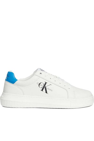 Calvin Klein Jeans White Trainers Mens Shoes