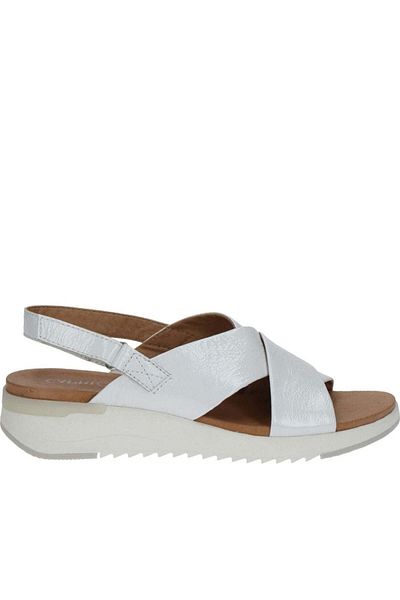 Caprice White Sandals Womens Shoes