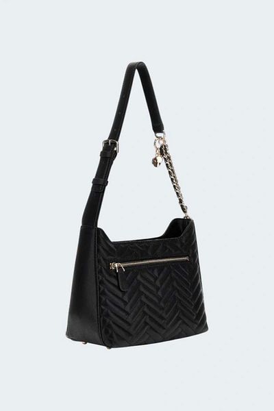 Guess Annıng Shoulder Bag Women's Black Shoulder Bag Hwqg9508180-Bla