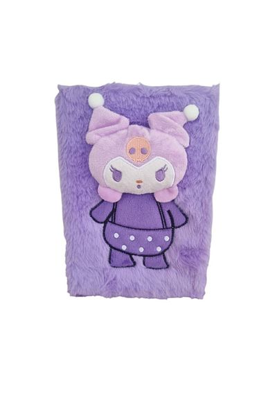 HEPBİMODA Caiet acoperit cu pluș Kuromi