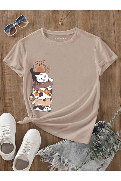 BENROMA CRTANI LIK ŠTAMPANA DEČIJA MAJICA