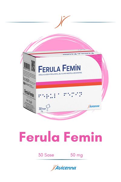 Avicenna Ferula Femin - Folic Acid and Chakkara Extract, 30 Sachets8690097125957