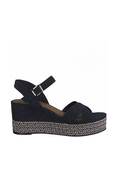 Tamaris Blue Sandals Womens Shoes