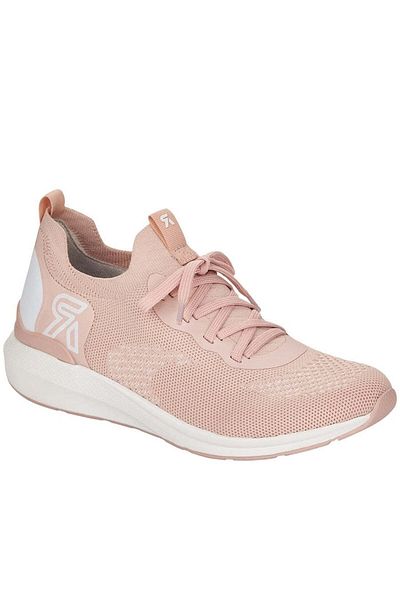 Rieker Pink Flats Womens Shoes