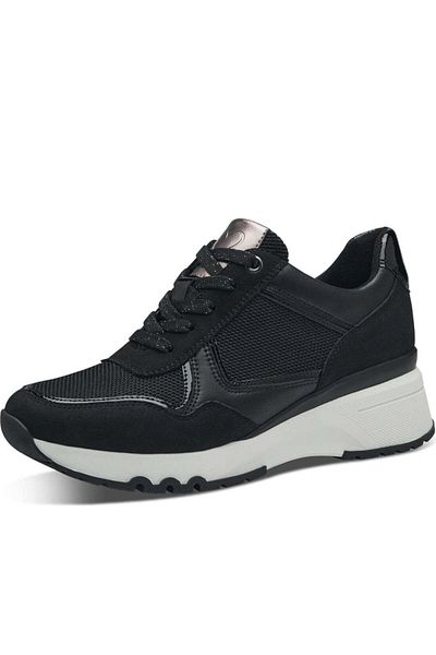 Marco Tozzi Black Trainers Womens Shoes