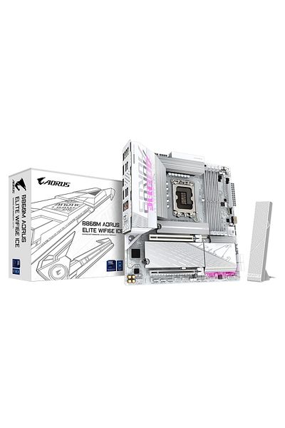 Gigabyte Aorus Elite B860M to Wifi6E Ice Ddr5 9200Mhz Oc M.2 1851P Matx Motherboard