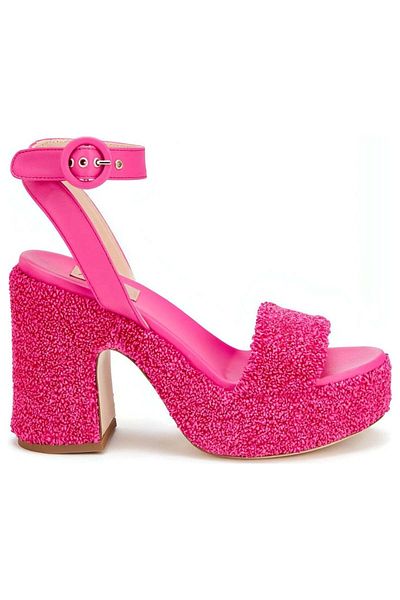 AGL Pink Sandals Womens Shoes