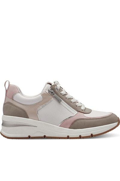 Tamaris Pink Trainers Womens Shoes