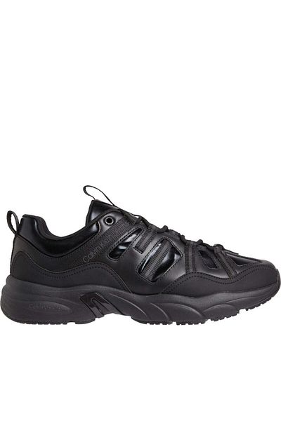 Calvin Klein Jeans Black Trainers Mens Shoes