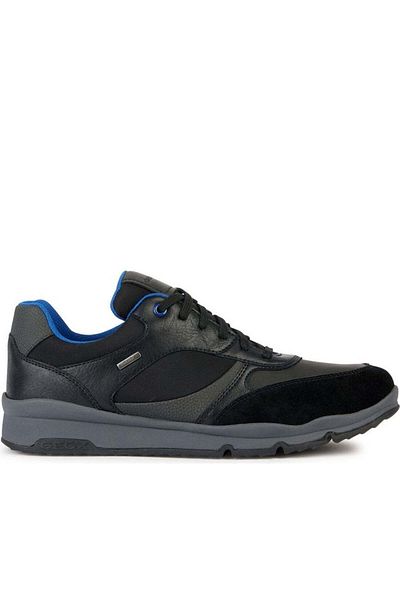 Geox Black Trainers Mens Shoes