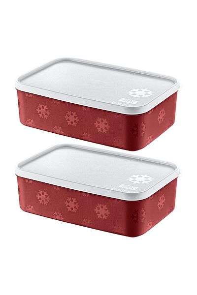 Smartware Carmen 1600 ml - Set of 2 No Frost Storage Containers