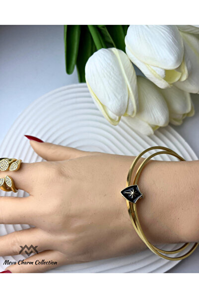 DM Takı Arma Figürlü Zirkon Taşlı Çelik Ajda Charmı / Kolye Ucu