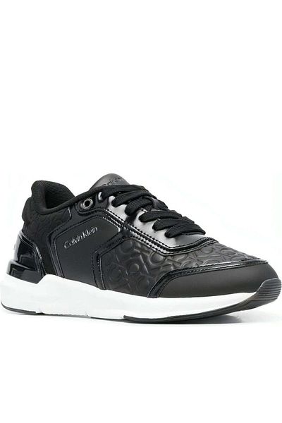 Calvin Klein Black Trainers Womens Shoes