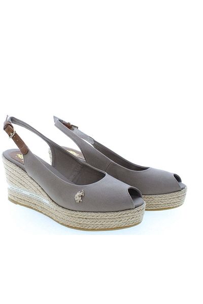 U.S. Polo Assn. U.S. Polo Assn. Beige Sandals Womens Shoes