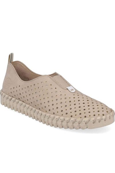 Rieker Beige Trainers Womens Shoes