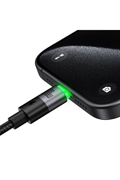 Mcdodo CA-6700 2in1 100W TypeC- iPhone Şarj Kablo 1.5M-Siyah