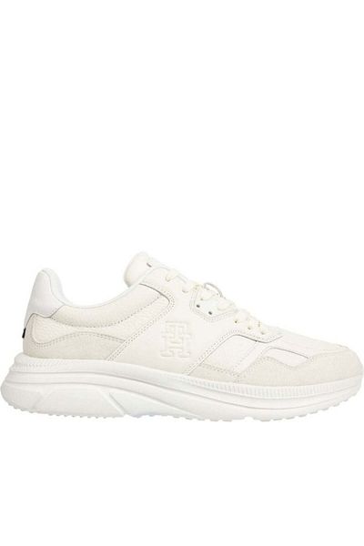 Tommy Hilfiger Beige Trainers Mens Shoes
