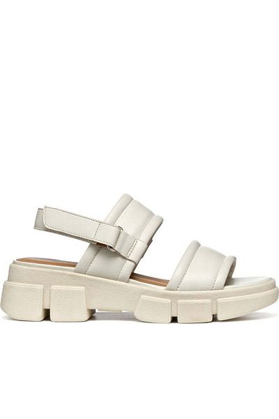 Geox Beige Sandals Womens Shoes