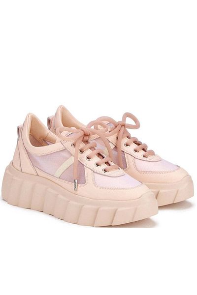 AGL Pink Flats Womens Shoes