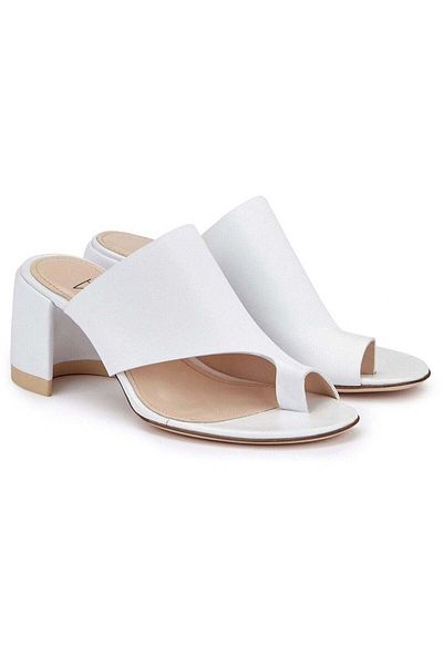 AGL White Sandals Womens Shoes