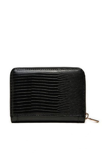 Guess Orlına Slg Medium Zip Around Women's Black Wallet Swkg9531140-Bla