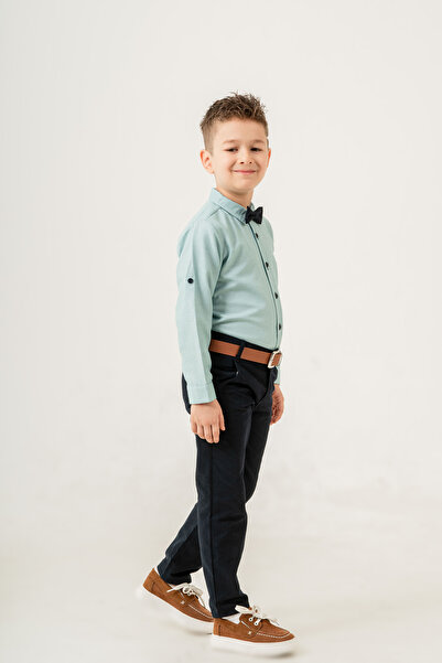 Esterella Boy's Suit / Bow Tie - Belt / Shirt Pants / Boy's Suit