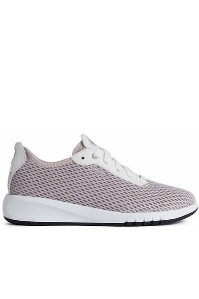 Geox Pink Flats Womens Shoes