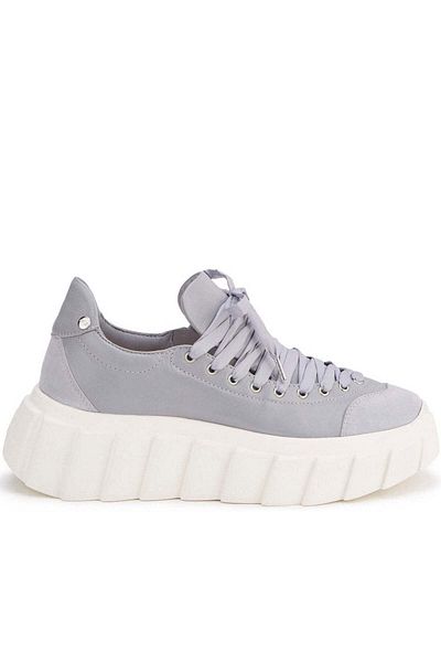 AGL Purple Flats Womens Shoes