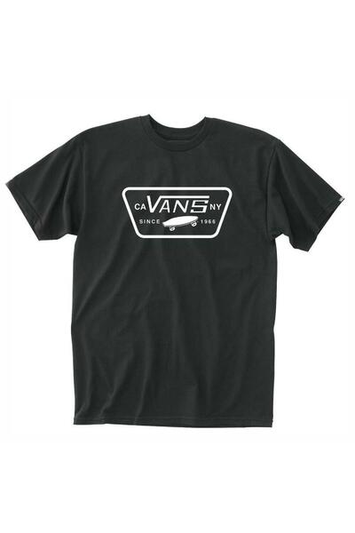 Vans Ανδρικό μπλουζάκι FULL PATCH VN000QN8Y281 Μαύρο-XS