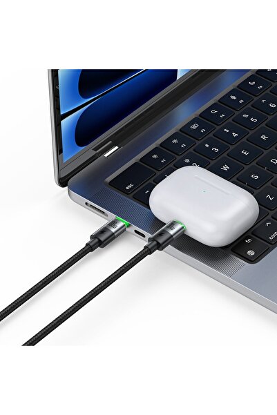 Mcdodo CA-6700 2in1 100W TypeC- iPhone Şarj Kablo 1.5M-Siyah