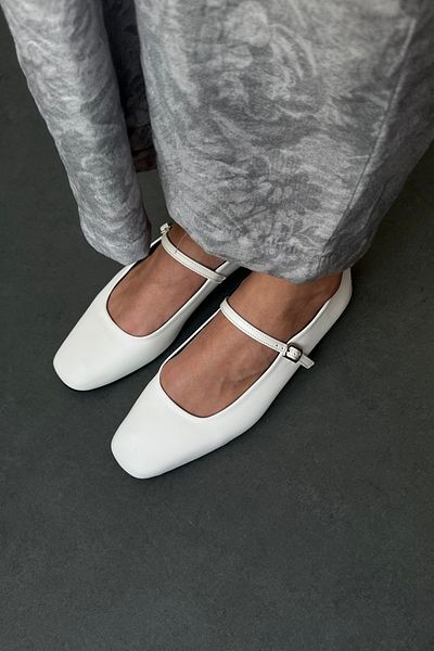 Mupa Shoes БЕЛИ Дамски балерини