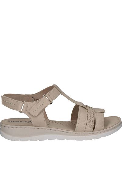 Caprice Sandale Bej Pantofi Femei