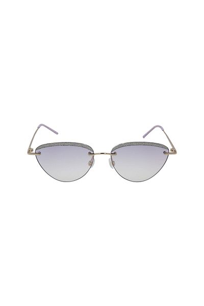 Retro 5022 Ch C:2 S.Gld/Pur color sunglasses for Women