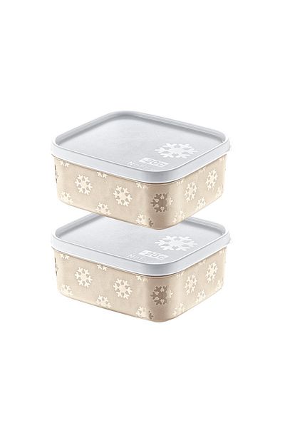 Smartware Latte 700 ml - Set of 2 No Frost Storage Containers