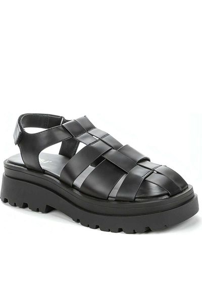 Betsy Black Sandals Womens Shoes