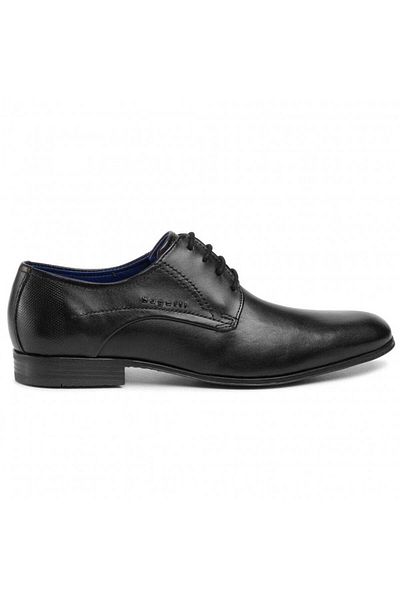 BUGATTI Black Flats Mens Shoes