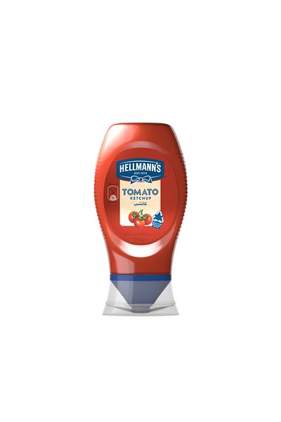 Hellmann's Tomato Ketchup, Classic Flavour, 100% Recycled Plastic Bottle, 290g