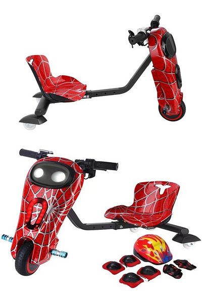 Fitness World Mini Electric Drift Scooter Up To 50Kg With 36V High Power 250W Pedal With 3