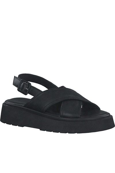 s.Oliver Sandale negre Pantofi dama