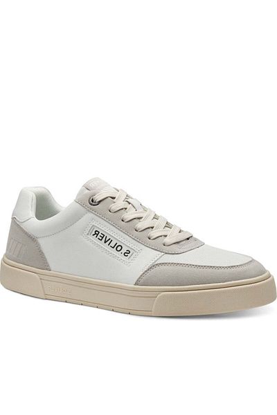 s.Oliver White Trainers Mens Shoes
