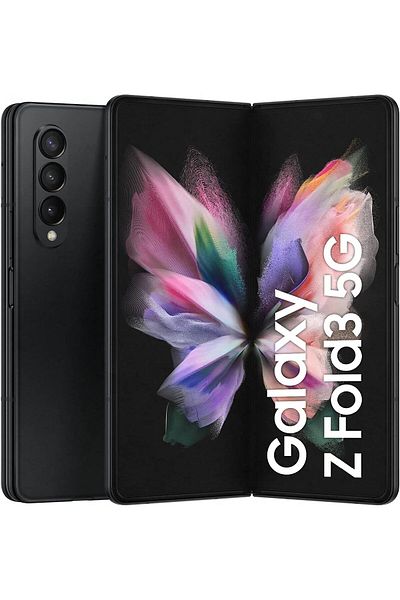 Samsung Galaxy Z Fold3 5G Dual SIM , 512GB Storage and 12GB RAM, Phantom Black (UAE Version)