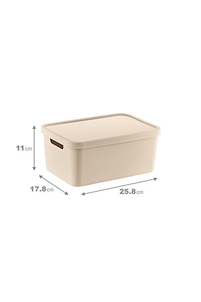 Smartware Κουτί πολλαπλών χρήσεων Stafi 4,5 Lt με Καπάκι