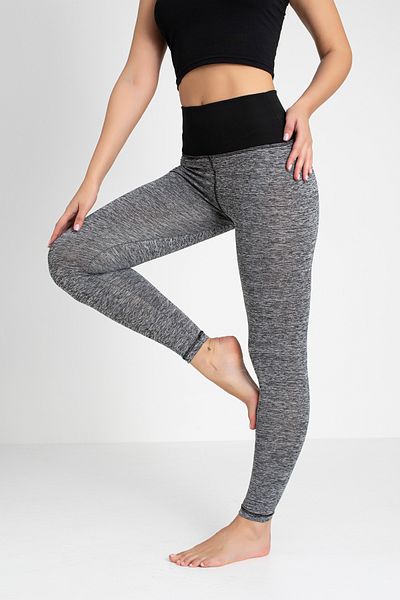 Orly More Colanți sport flexibili cu talie înaltă |   Pentru yoga și pilates și fitness
