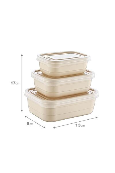 Smartware 3-piece storage container set
