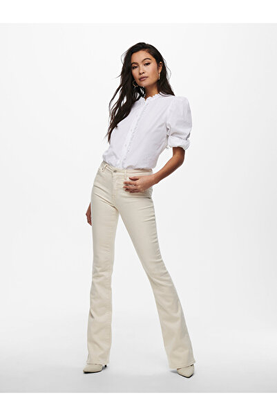 ONLY Women's Flared Fit Wide Leg Pants - 15230778