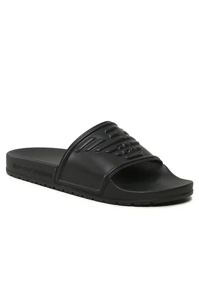 Emporio Armani Pantofi de plajă Emporio Armani de șlapi negri
